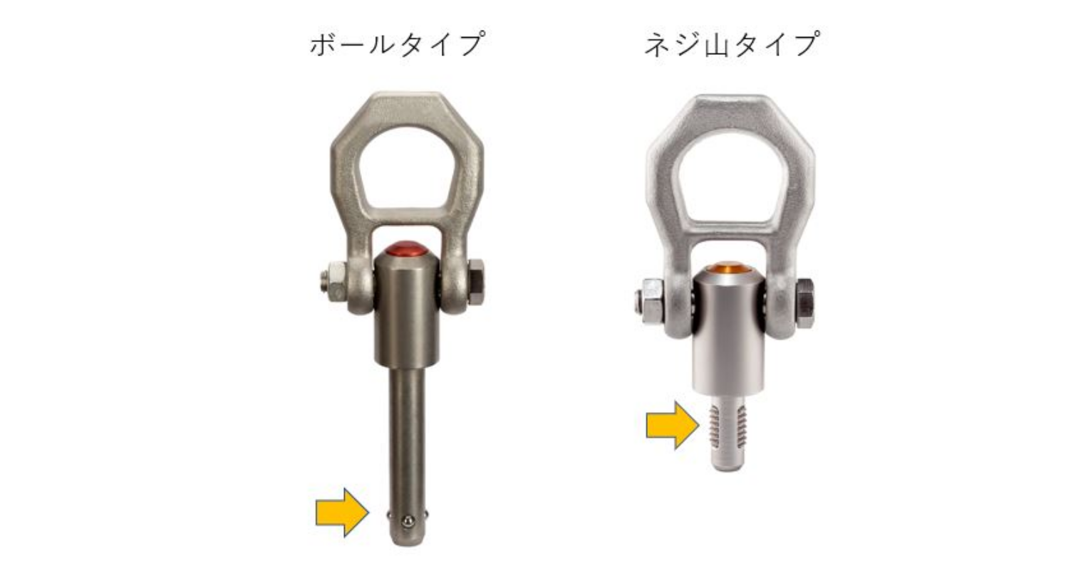 ネジ山クランプ式リフティングピン | ロームヘルド・ハルダー株式会社